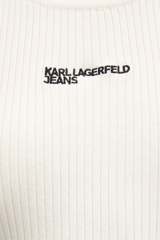 Karl Lagerfeld Jeans top B1W18024 beżowy