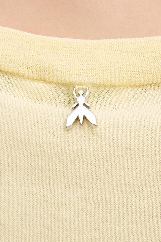 Patrizia Pepe t-shirt 8K0409.K027 żółty