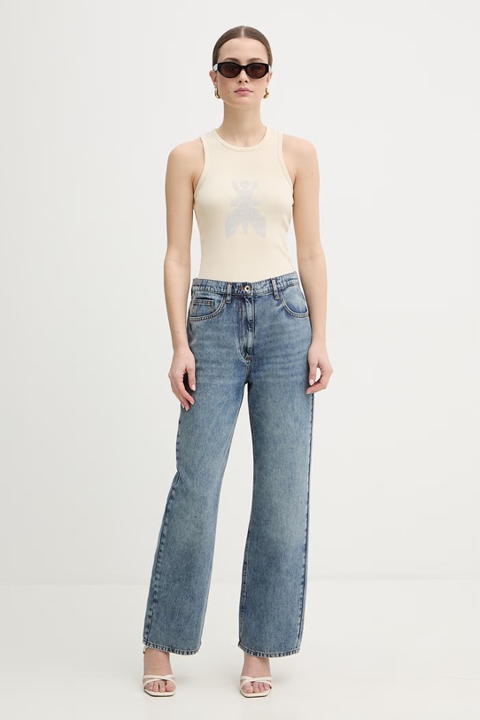 Patrizia Pepe top 8M1768.J373 beżowy SS26