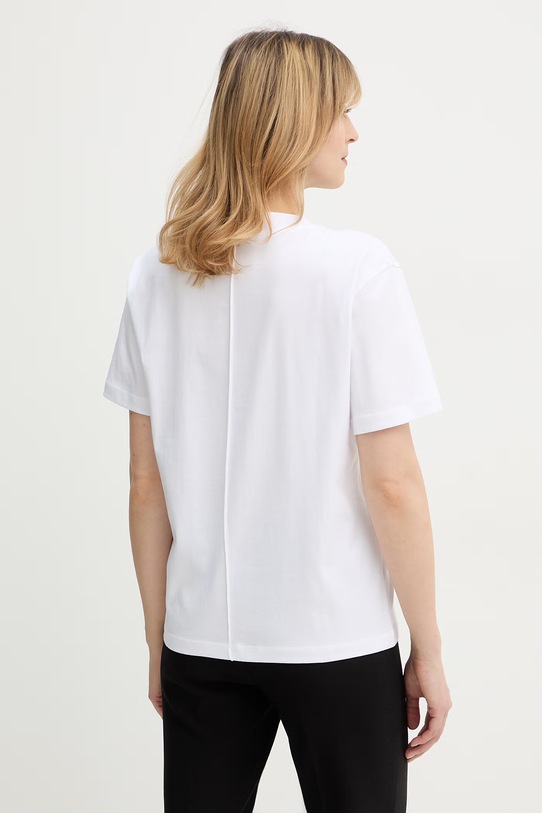 Odzież Patrizia Pepe t-shirt bawełniany 8M1786.J384 biały