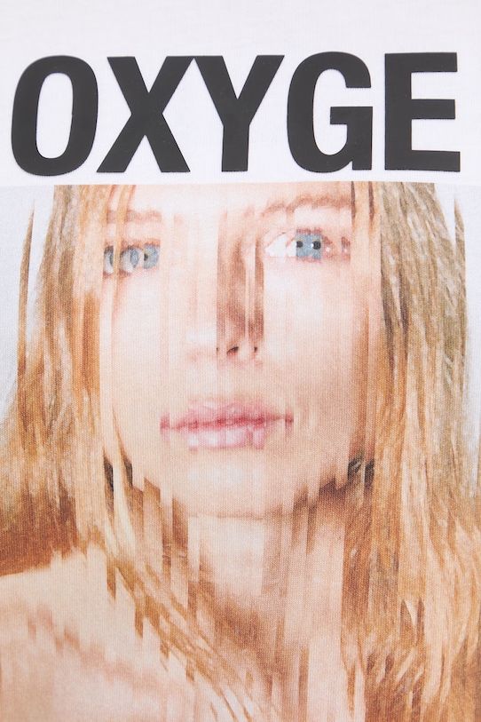 Patrizia Pepe t-shirt bawełniany 8M1786.J384 biały