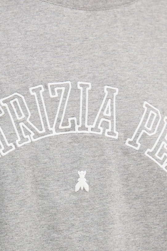 Patrizia Pepe t-shirt bawełniany 8M1798.J387 szary
