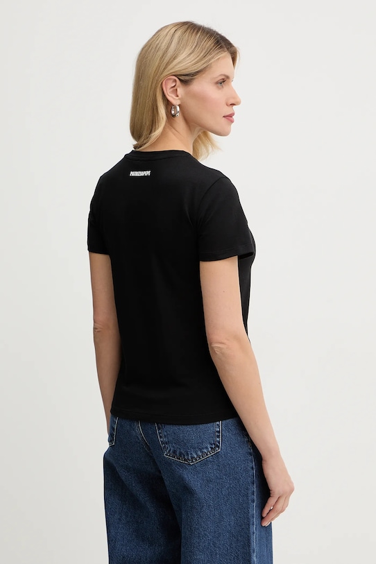 Ρούχα Μπλουζάκι Patrizia Pepe 8M1800.J061 μαύρο