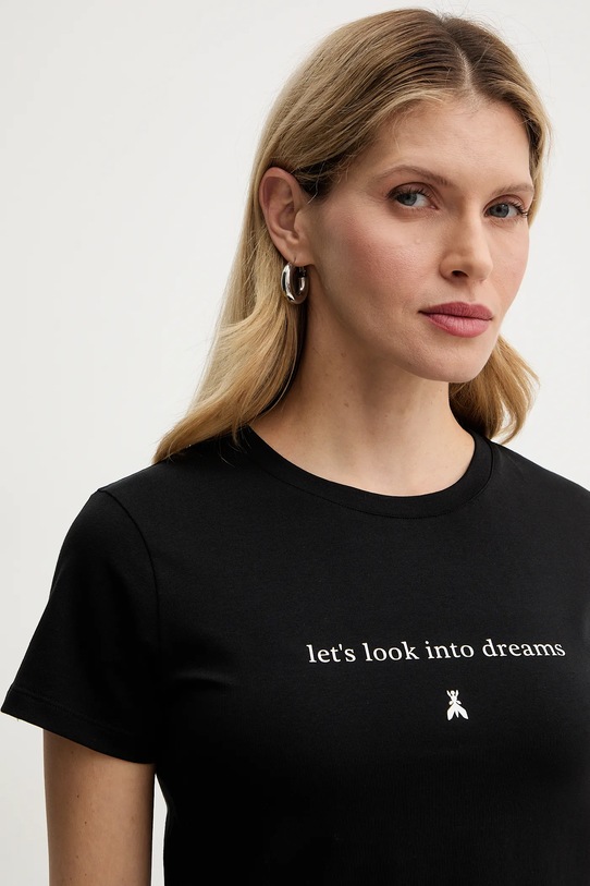 Patrizia Pepe t-shirt 8M1800.J061 czarny SS26