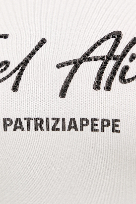 Μπλουζάκι Patrizia Pepe 8M1807.J051 λευκό
