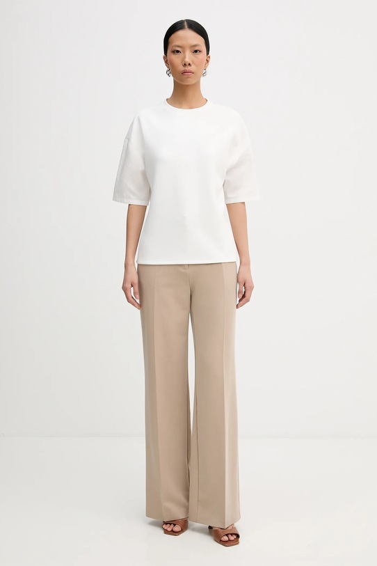 Patrizia Pepe t-shirt 8M1813.J394 biały SS26