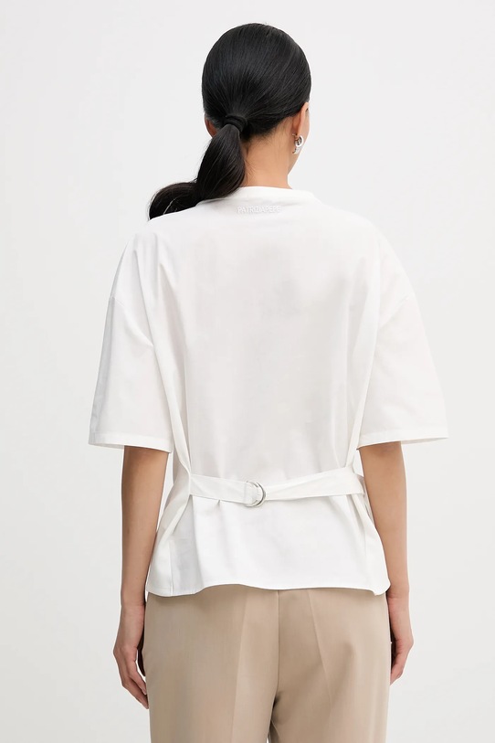 Odzież Patrizia Pepe t-shirt 8M1813.J394 biały