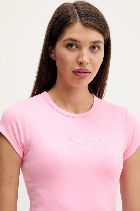 Juicy Couture t-shirt różowy JCWCT126301