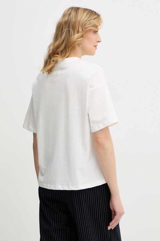 Oblečenie Bavlnené tričko Never Fully Dressed Mystical NFDTO2068 biela