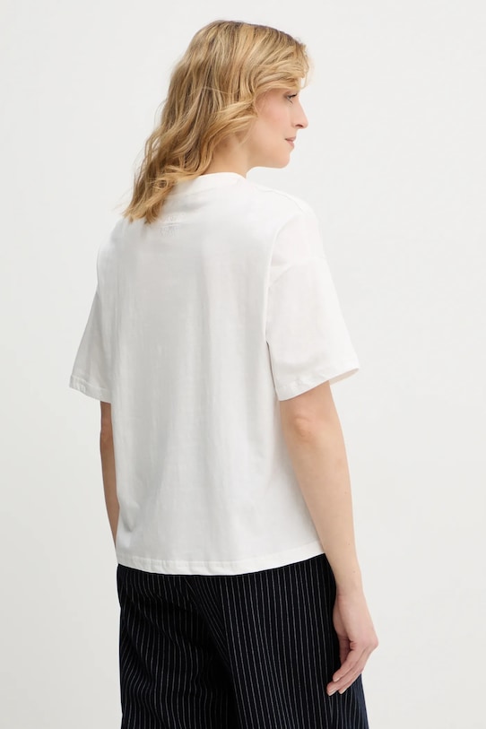 Oblečenie Bavlnené tričko Never Fully Dressed Mystical NFDTO2068 biela