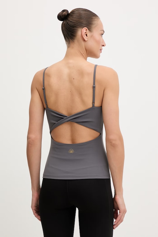 Odzież EA7 Emporio Armani top treningowy damski AF21585.7W000922 szary