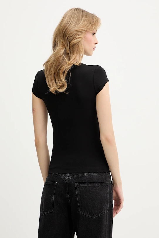Odzież Diesel t-shirt T-ANGIE-OD A19912.0AFAA czarny