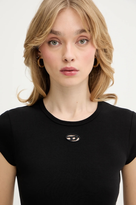 Diesel t-shirt T-ANGIE-OD czarny A19912.0AFAA