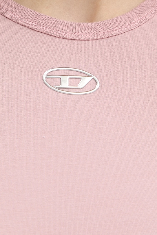 Diesel t-shirt T-UNCUTIESLONG-OD A19917.0AHQH różowy