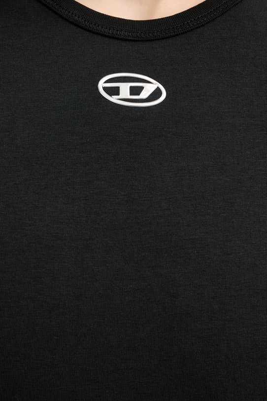 Diesel t-shirt T-UNCUTIESLONG-OD A19917.0AHQH czarny