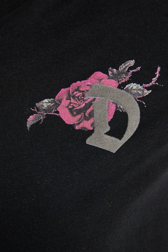 Diesel t-shirt damski bawełniany T-REG-S1 A22488.0JMBD czarny