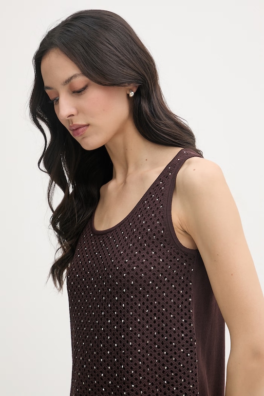 Joseph Ribkoff топ для женщин коричневый 262957