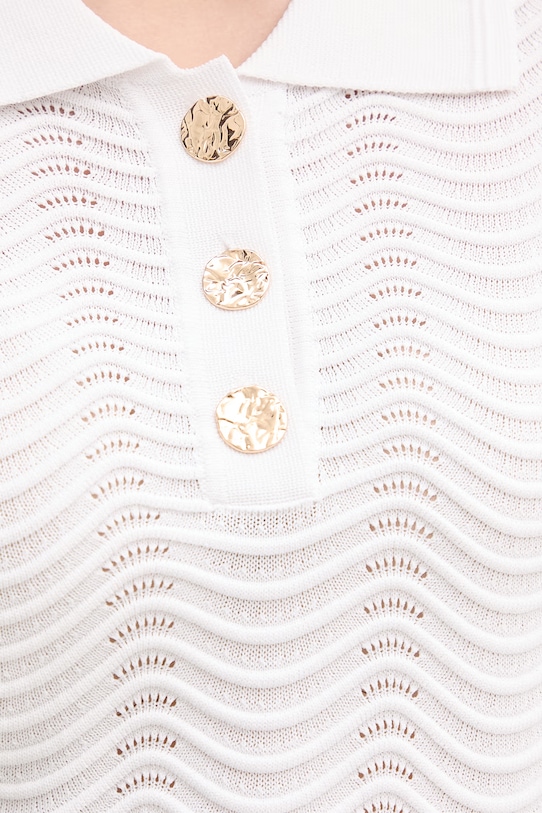 Joseph Ribkoff polo tričko dámske s viskózou 262926 biela