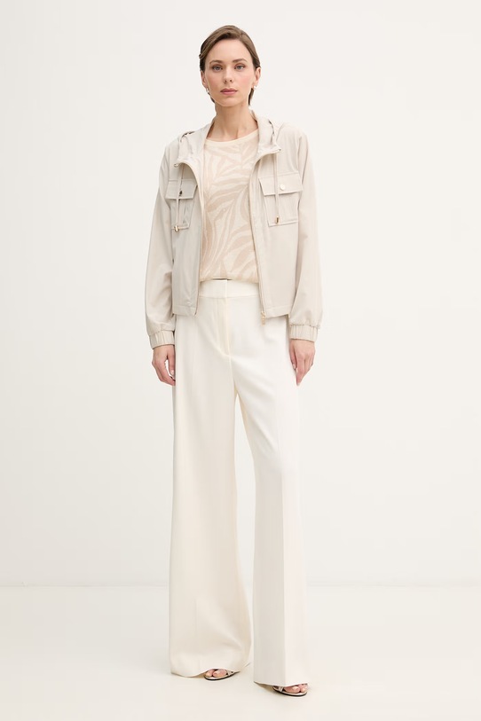 Joseph Ribkoff t-shirt damski z wiskozą 262956 beżowy SS26