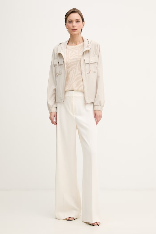 Joseph Ribkoff t-shirt damski z wiskozą 262956 beżowy SS26