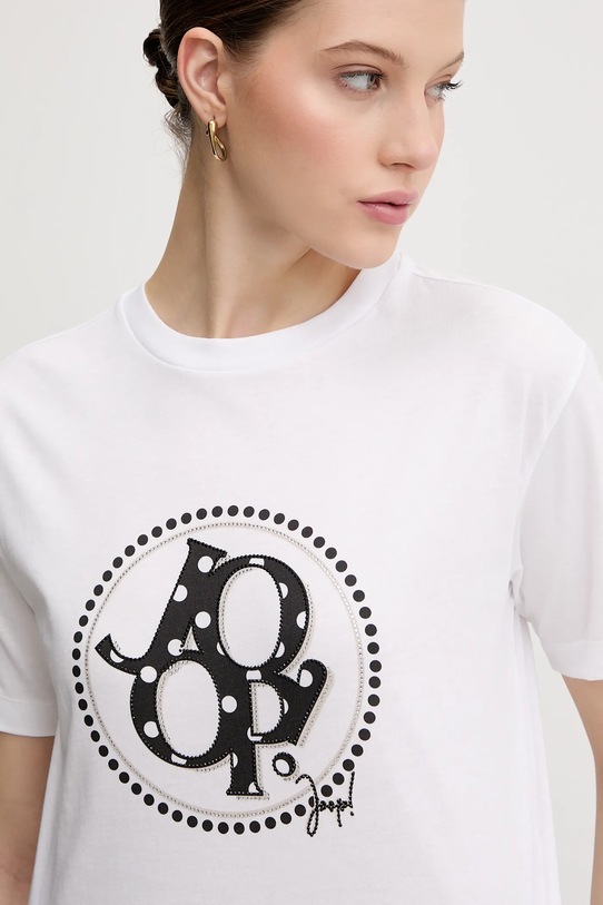 Joop! t-shirt bawełniany biały 30100822