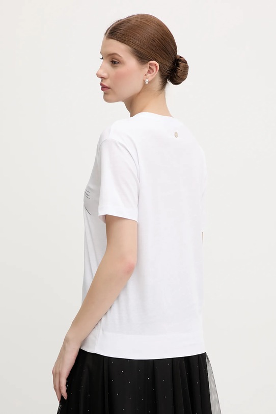 Odzież Joop! t-shirt bawełniany 30100884 biały