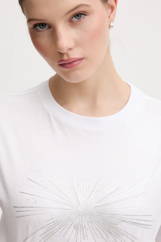 Joop! t-shirt bawełniany biały 30100884