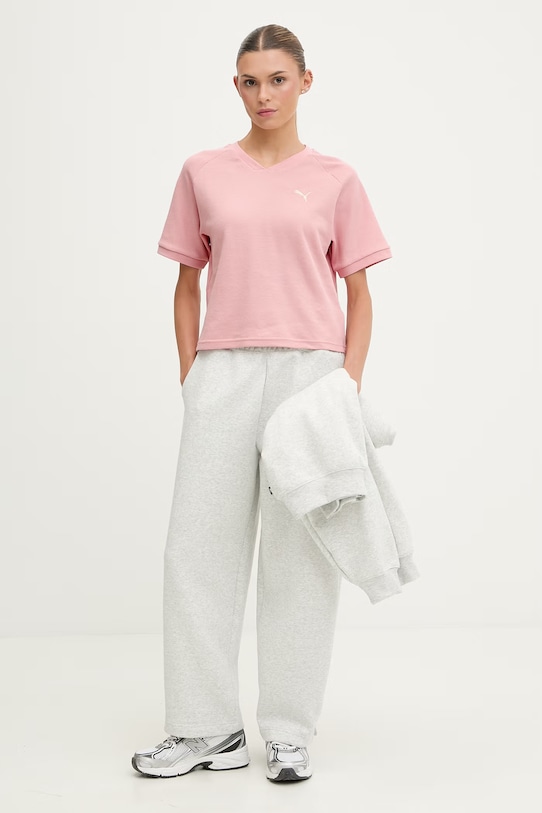 Puma t-shirt γυναικείο Class Relaxed 691872 ροζ SS26