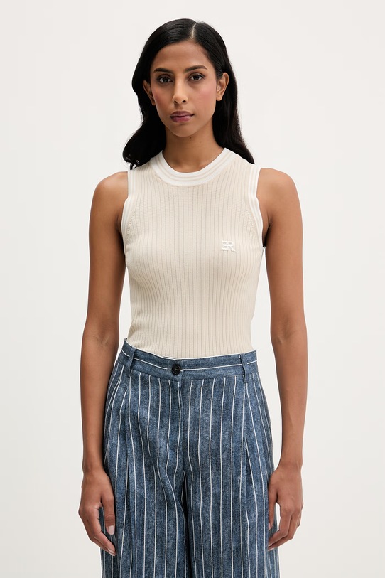 Ermanno Firenze top aplikacja beżowy D48EL022EP0