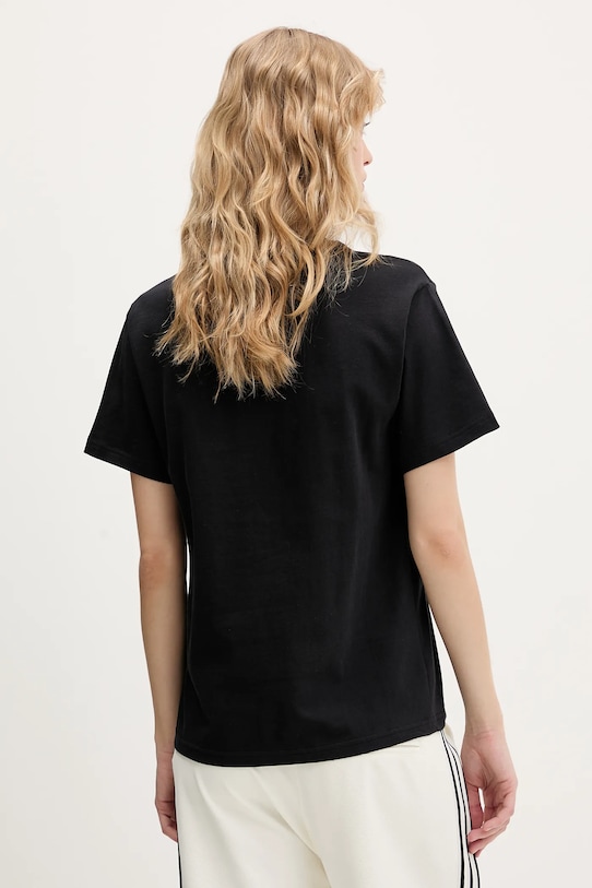 Odzież adidas t-shirt bawełniany Soft Sports JZ7894 czarny