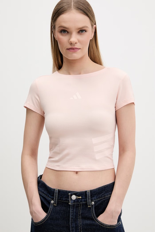 adidas t-shirt Future Icons różowy KA1893