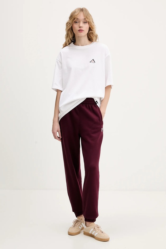 adidas t-shirt bawełniany Soft Side KA5091 biały SS26