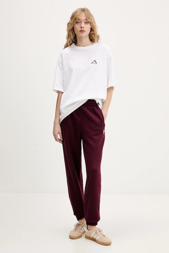 adidas t-shirt bawełniany Soft Side KA5091 biały SS26