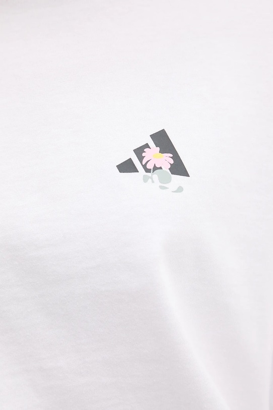 adidas t-shirt bawełniany Soft Side KA5091 biały