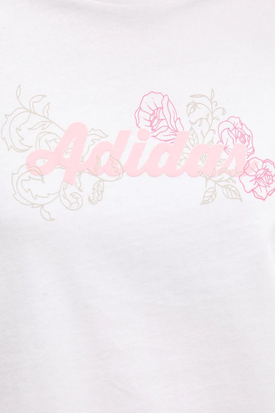 Bavlněné tričko adidas Western KA9960 bílá