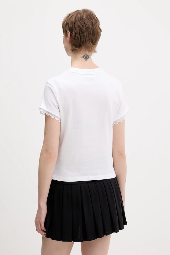 Odzież adidas t-shirt bawełniany KB2405 biały