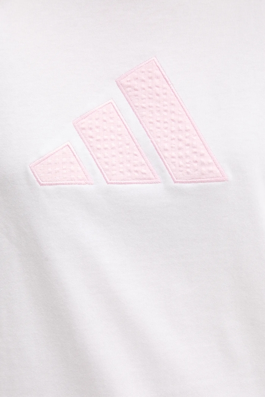 adidas t-shirt bawełniany KB2420 biały