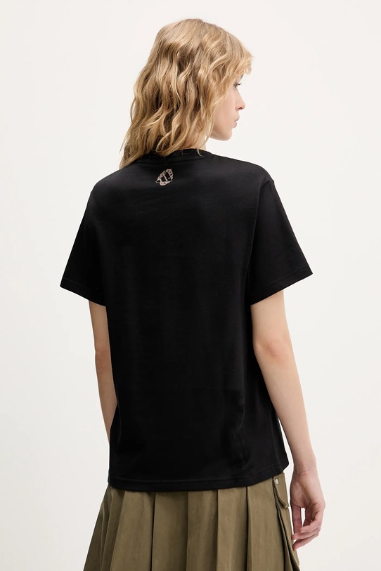 Odzież adidas t-shirt bawełniany KB7142 czarny