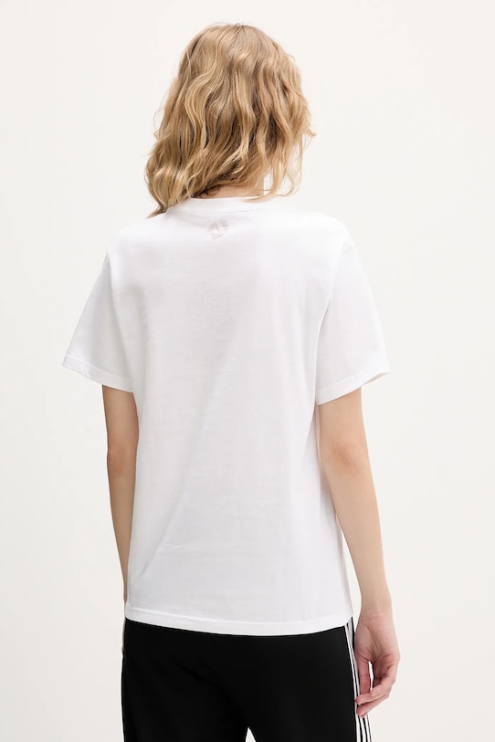 Odzież adidas t-shirt bawełniany KB7146 biały