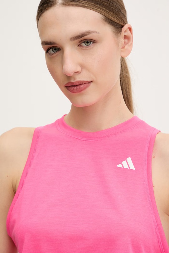 adidas Performance top treningowy damski różowy KB7922