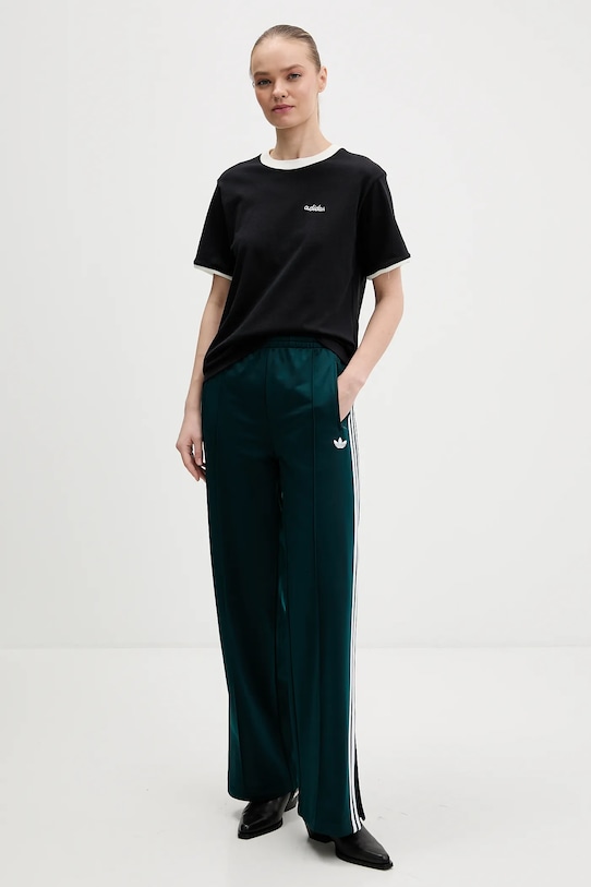 Bavlněné tričko adidas KB8194 černá SS26