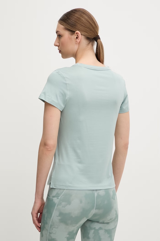 Odzież adidas Performance t-shirt treningowy KB9596 turkusowy