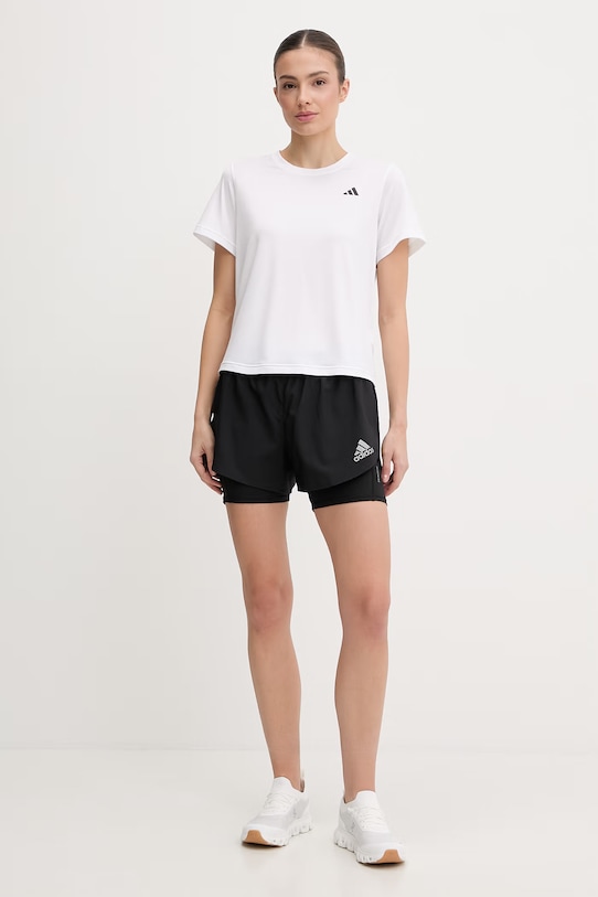 adidas Performance t-shirt treningowy KB9640 biały SS26