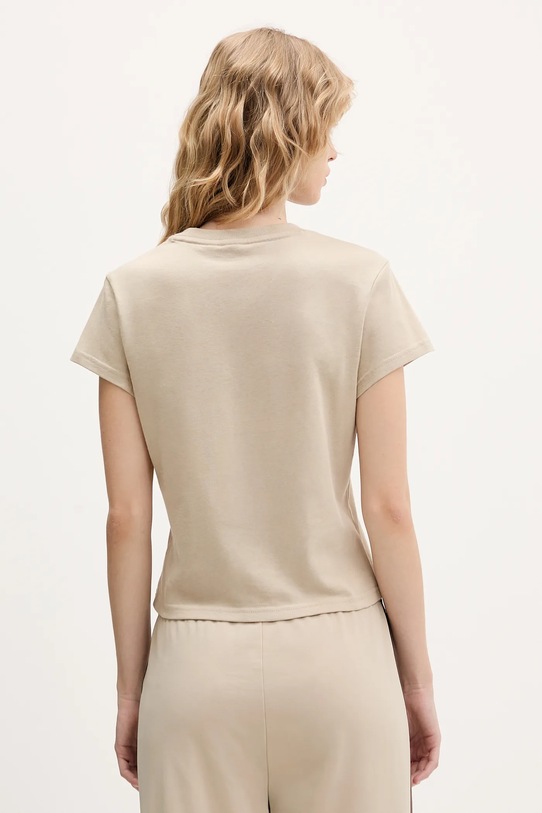 Odzież adidas Originals t-shirt bawełniany KD1352 beżowy