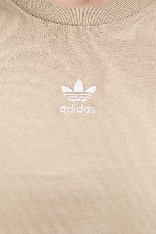 adidas Originals t-shirt bawełniany KD1352 beżowy