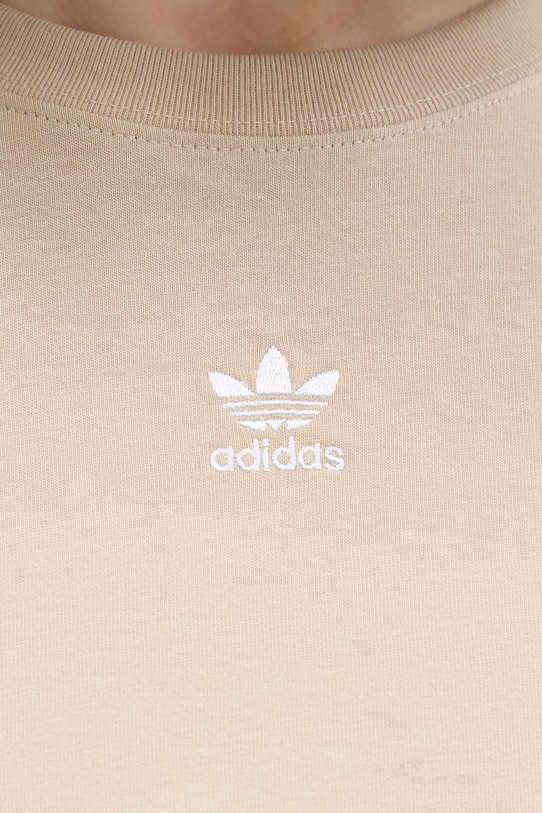 adidas Originals t-shirt bawełniany KD1363 beżowy