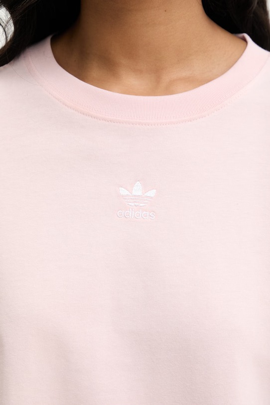 adidas Originals t-shirt bawełniany KD1370 różowy