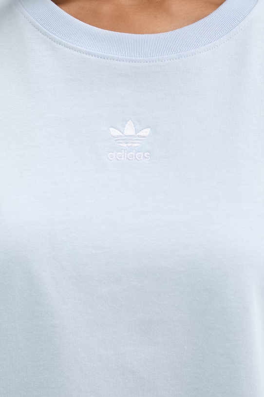 Bavlněné tričko adidas Originals KD1374 modrá