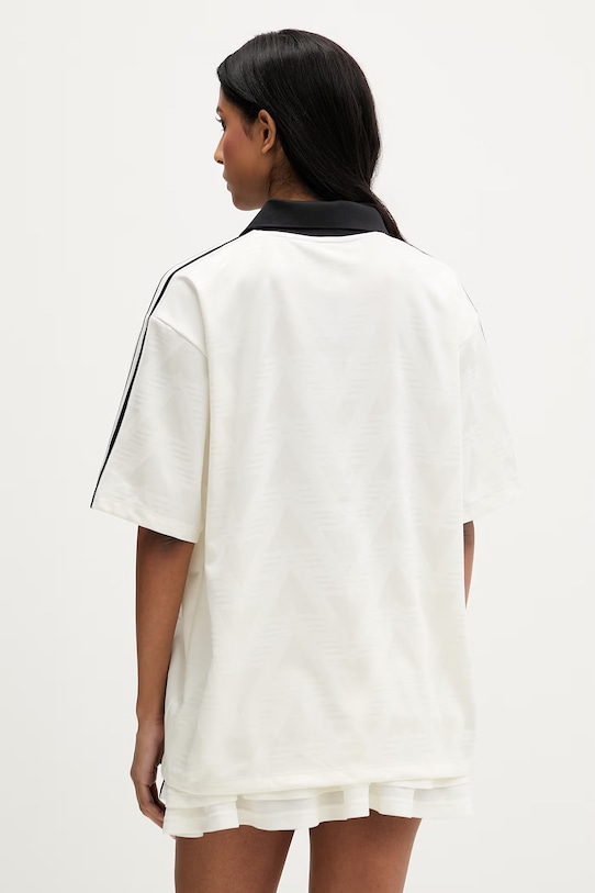 Ρούχα Πόλο adidas Originals KD2966 μπεζ