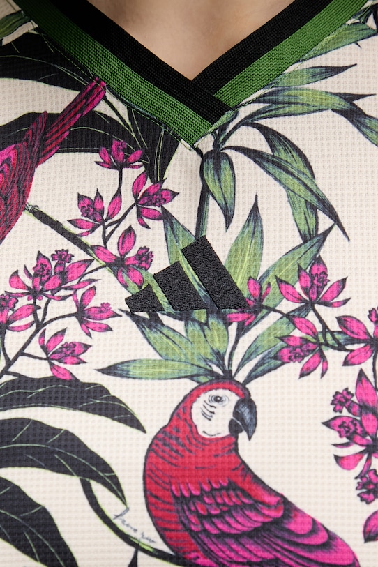 adidas t-shirt x Farm Rio KD4628 zielony